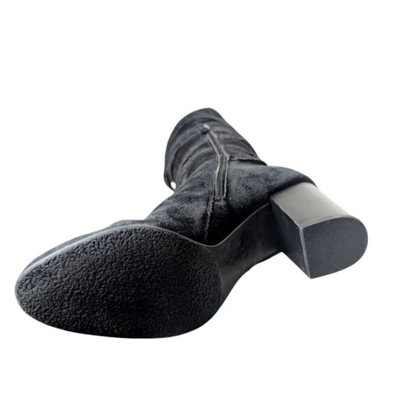 SAM EDELMAN Sable Black Suede Over The Knee Boot Size 9.5M - Picture 9 of 9